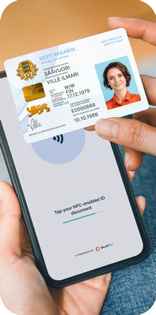 id card with nfc|nfc enabled government id.